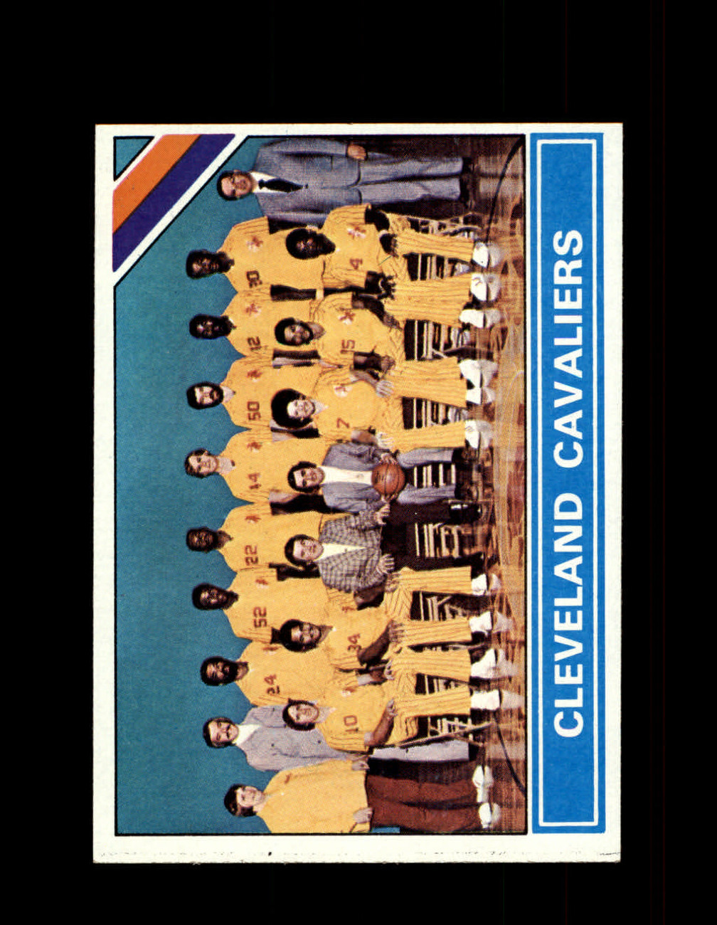 1975 CLEVELAND CAVALIERS TOPPS #207 TEAM CARD *4062 - OPC Baseball.com