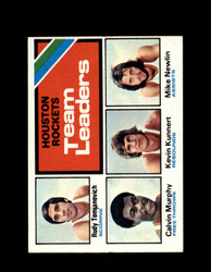 1975 ROCKETS TOPPS #123 TEAM LEADERS *6336