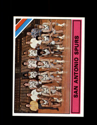 1975 SAN ANTONIO SPURS TOPPS #327 TEAM CARD *6296