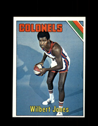 1975 WILBERT JONES TOPPS #289 COLONELS *6316