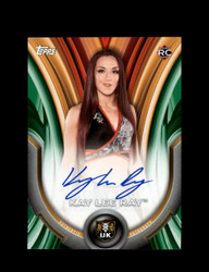 2020 KAY LEE RAY TOPPS #/75 WOMENS DIVISION WWE ROOKIE AUTO *6024 