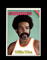 1975 WILLIE WISE TOPPS #255 SQUIRES *6015