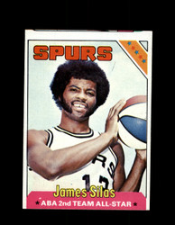 1975 JAMES SILAS TOPPS #253 SPURS *1910
