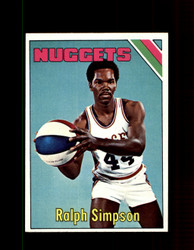 1975 RALPH SIMPSON TOPPS #240 NUGGETS *2083