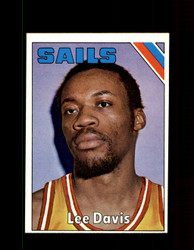 1975 LEE DAVIS TOPPS #234 SAILS *4858