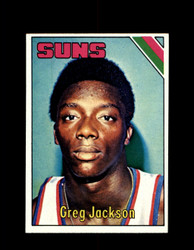 1975 GREG JACKSON TOPPS #201 SUNS *6392