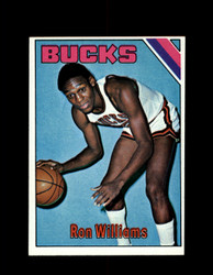 1975 RON WILLIAMS TOPPS #198 BUCKS *6396