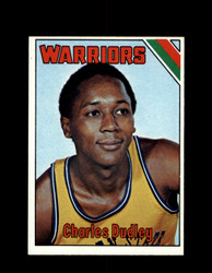 1975 CHARLES DUDLEY TOPPS #194 WARRIORS *6399