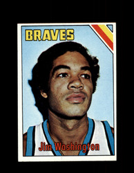 1975 JIM WASHINGTON TOPPS #172 BRAVES *6483
