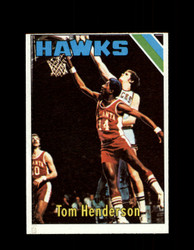 1975 TOM HENDERSON TOPPS #171 HAWKS *6482