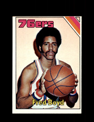 1975 FRED BOYD TOPPS #167 76ERS *7840