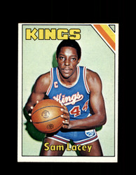 1975 SAM LACEY TOPPS #158 KINGS *7831