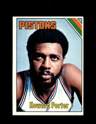 1975 HOWARD PORTER TOPPS #138 PISTONS *6533