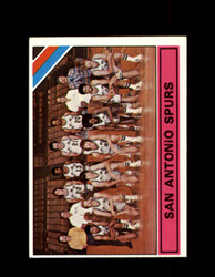 1975 SAN ANTONIO SPURS TOPPS #327 TEAM CARD *2409
