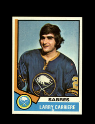 1974 LARRY CARRIERE TOPPS #43 SABRES *6185