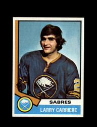 1974 LARRY CARRIERE TOPPS #43 SABRES *6186