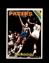 1975 BOB NETOLICKY TOPPS #314 PACERS *9794