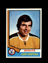 1974 GARY CROTEAU TOPPS #36 SCOUTS *6693