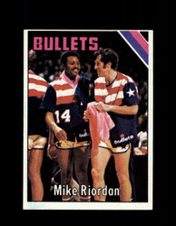 1975 MIKE RIORDAN TOPPS #95 BULLETS *2578