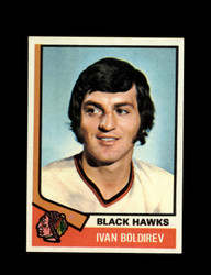 1974 IVAN BOLDIREV TOPPS #16 BLACK HAWKS *6710