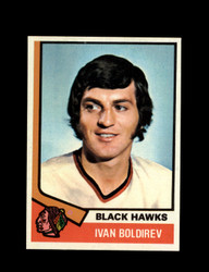 1974 IVAN BOLDIREV TOPPS #16 BLACK HAWKS *7819