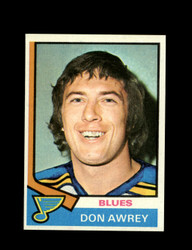 1974 DON AWREY TOPPS #80 BLUES *7806