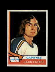 1974 JACK EGERS TOPPS #93 CAPITALS *6111