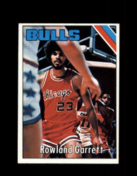 1975 ROWLAND GARRETT TOPPS #42 BULLS *6788
