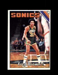 1975 FRED BROWN TOPPS #41 SUPERSONICS *4411
