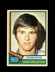 1974 CHRIS ODDLEIFSON TOPPS #108 CANUCKS *6197