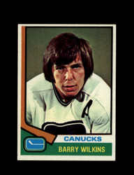 1974 BARRY WILKINS TOPPS #182 CANUCKS *7921