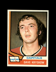 1974 DAVE KRYSKOW TOPPS #62 CAPITALS *6638