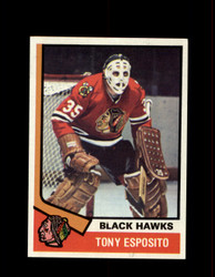 1974 TONY ESPOSITO TOPPS #170 BLACK HAWKS *8396