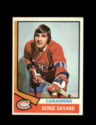 1974 SERGE SAVARD TOPPS #53 CANADIENS *8021