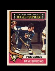 1974 DAVE BURROWS TOPPS #137 PENGUINS *5462