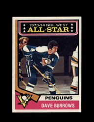 1974 DAVE BURROWS TOPPS #137 PENGUINS *7917