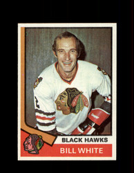 1974 BILL WHITE TOPPS #90 BLACK HAWKS *2774