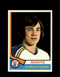 1974 CHRIS EVANS TOPPS #59 SCOUTS *R1846