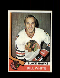 1974 BILL WHITE TOPPS #90 BLACK HAWKS *R4742