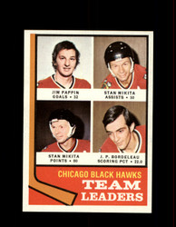 1974 TEAM LEADERS TOPPS #69 PAPPIN/MIKITA *6962