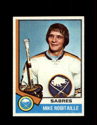 1974 MIKE ROBITAILLE TOPPS #159 SABRES *7662