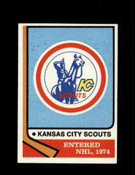 1974 KANSAS CITY SCOUTS TOPPS #169 DRAFT SELECTIONS *G3712