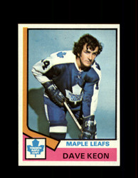 1974 DAVE KEON TOPPS #151 MAPLE LEAFS *3447