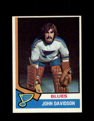 1974 JOHN DAVIDSON TOPPS #11 BLUES *R5043