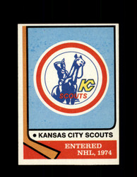 1974 KANSAS CITY SCOUTS TOPPS #169 DRAFT SELECTIONS *R5783