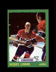 1973 JACQUES LEMAIRE TOPPS #56 CANADIENS *R2115