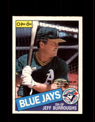 1985 JEFF BURROUGHS OPC #91 O-PEE-CHEE BLUE JAYS *4151