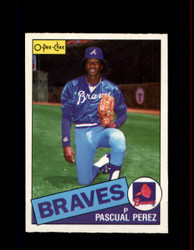 1985 PASCUAL PEREZ OPC #106 O-PEE-CHEE BRAVES *8602