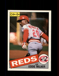 1985 EDDIE MILNER OPC #198 O-PEE-CHEE REDS *9809