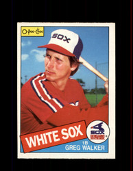 1985 GREG WALKER OPC #244 O-PEE-CHEE WHITE SOX *G2020